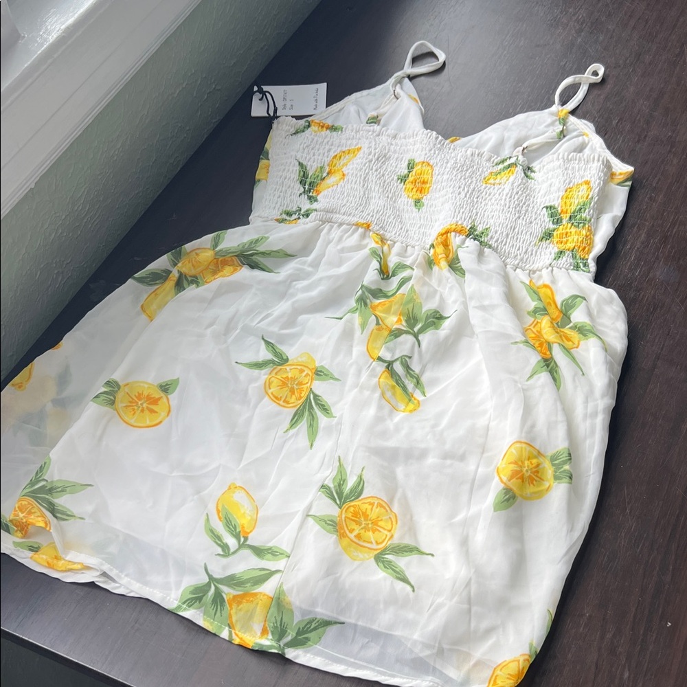 NWT Japna Mini Lemon Dress - Picture 7 of 7